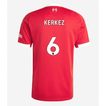Billige Fotballdrakt Liverpool Milos Kerkez #6 Replika Hjemmedrakt 2025-26 Kortermet
